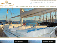 Tablet Screenshot of msperladelmar.com